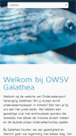 Mobile Screenshot of galathea.nl